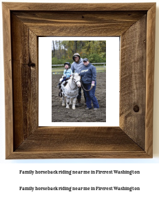 family horseback riding near me in Fircrest, Washington